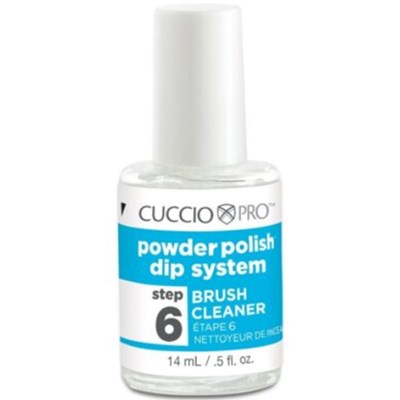 Cuccio Step 6. Brush Cleanser 0.5 Fl. Oz.