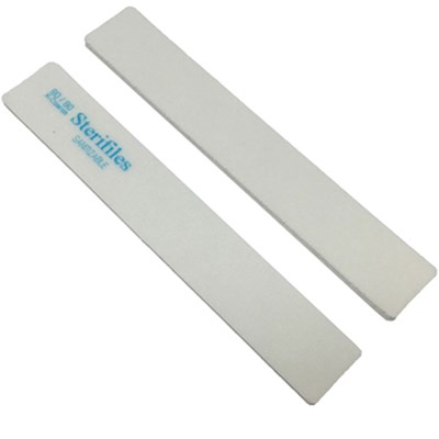 Sterifiles 100/180 (Lime Center) - Tapered Nail File 12 Pack