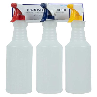 Sprayco Graduated Trigged Spray Bottles 3-Pack 4B-7999 Liter