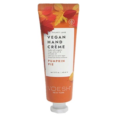 Voesh New York Vegan Body & Hand Creme - Pumpkin Pie Limited Edition 1.5 Fl. Oz.